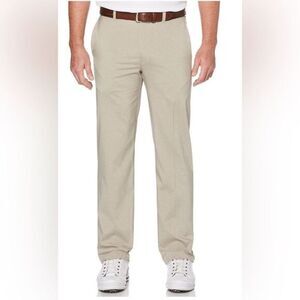 EUC Grand Slam Men’s Khaki Golf Pants Flat Front Dress/Casual Pants - Size 32x32